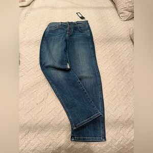 Veronica Beard Indigo Straight Leg Jeans